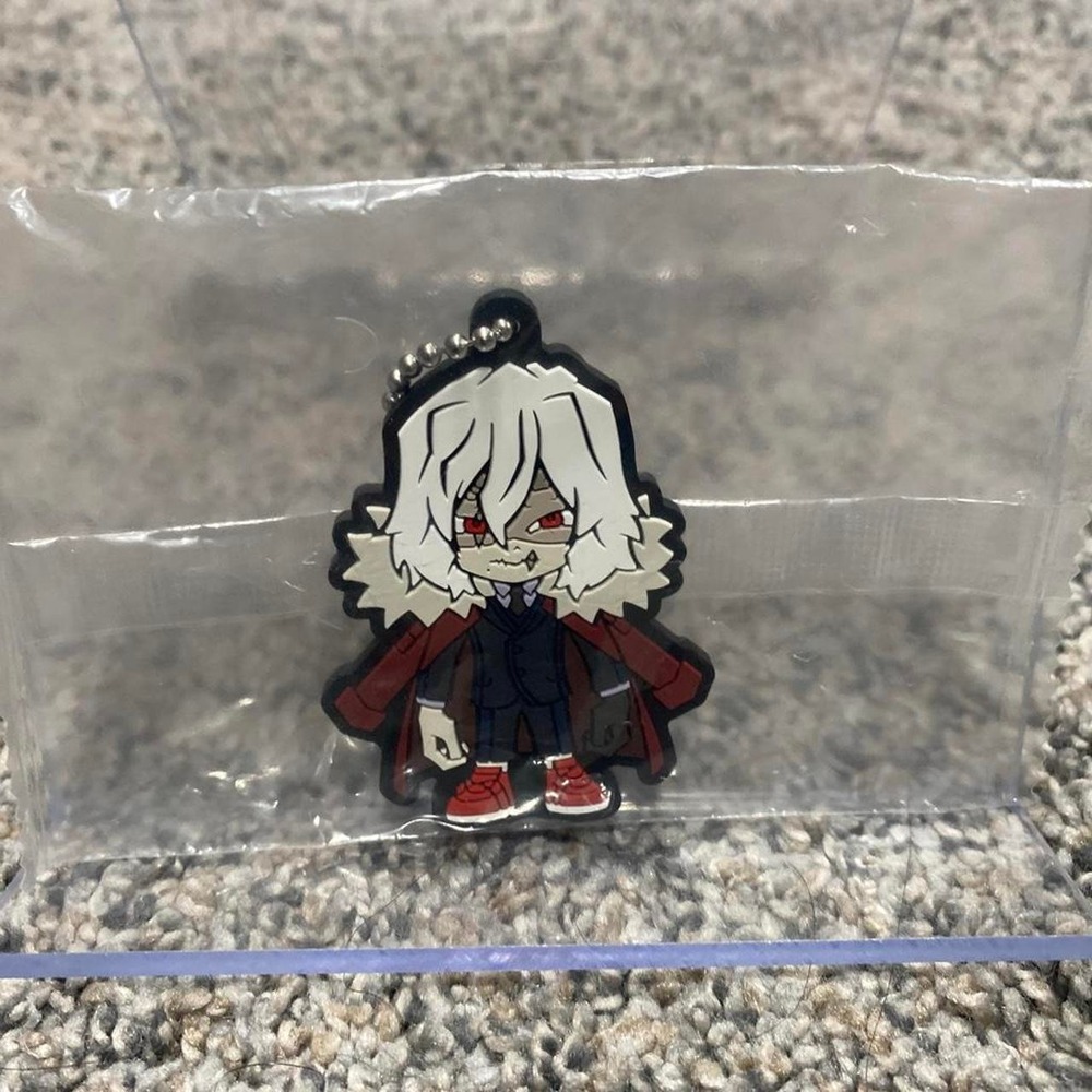 My Hero Academia Rubber Keychain Tomura Shigaraki Anime Multi Black
